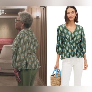 Tuckernuck Maisy Blouse Top Spring Summer Vacation Holiday